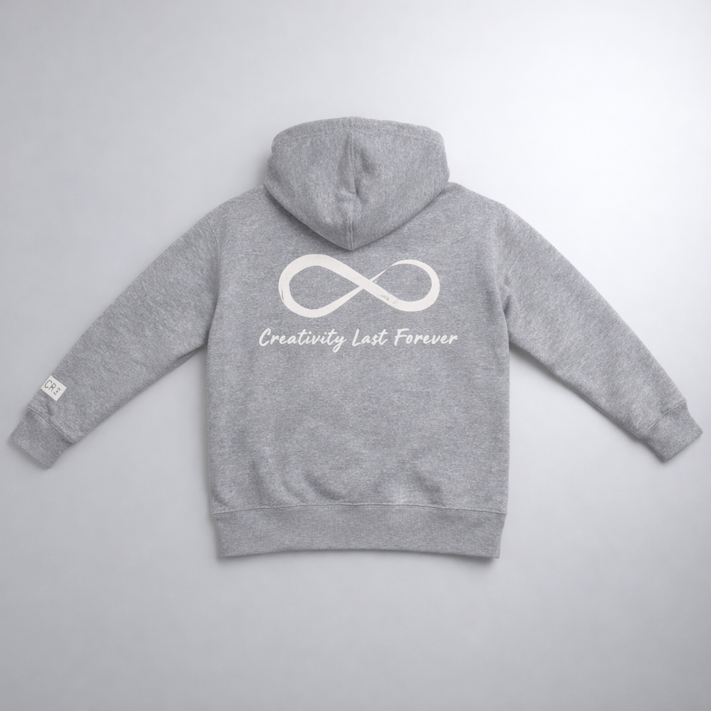 ARTST CRE8 Grey Classic Hoodie