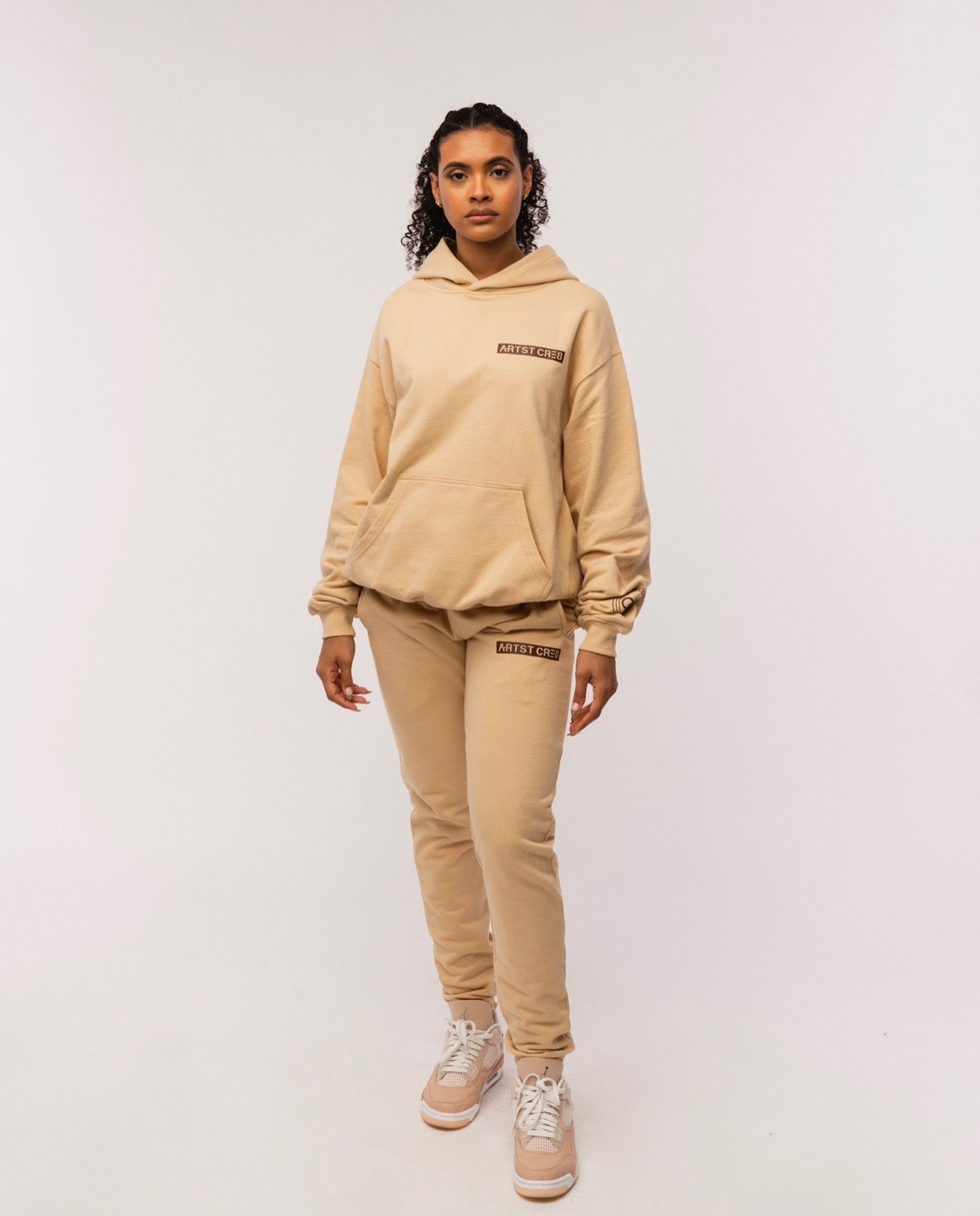 ARTST CRE8 Tan French Terry Sweatpants