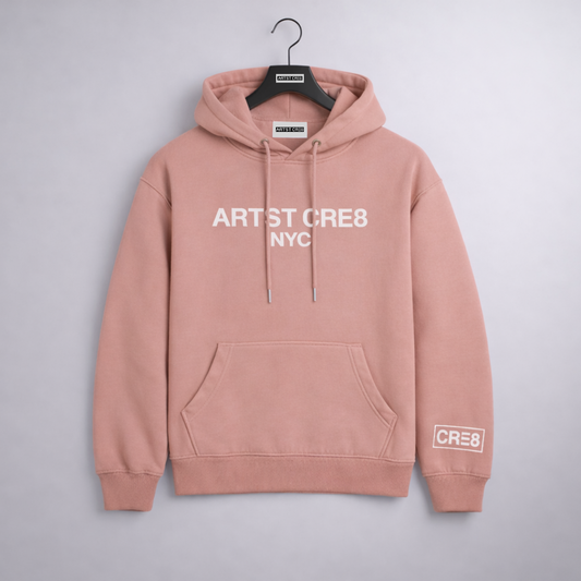 ARTST CRE8 Blush Pink Classic Hoodie