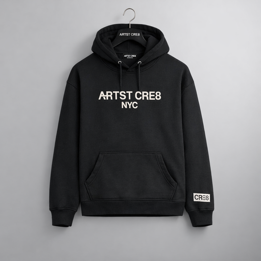 ARTST CRE8 Classic Black Hoodie